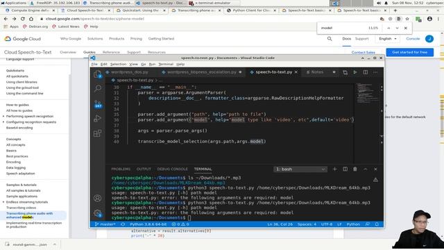 Grab Text from any Audio Using Python and Google Speech to Text - Episode 6 смотреть онлайн