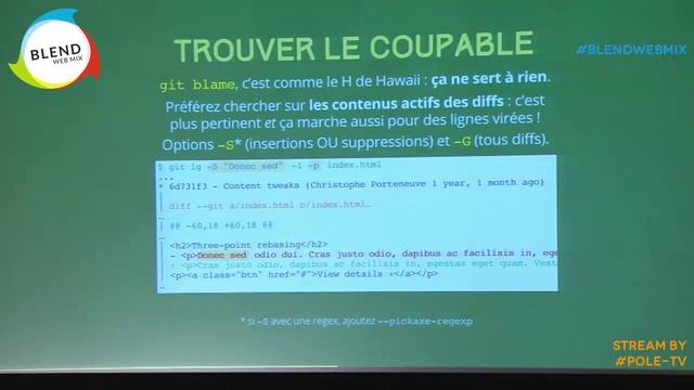 BlendWebMix - Git ProTips : Faire plus vite et mieux grâce à cette séléction d'astuces смотреть онлайн