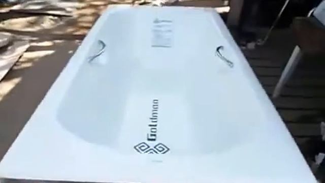 Чугунная ванна Goldman Donni ZYA 9C 170х75х41 с хромированными ручками смотреть онлайн