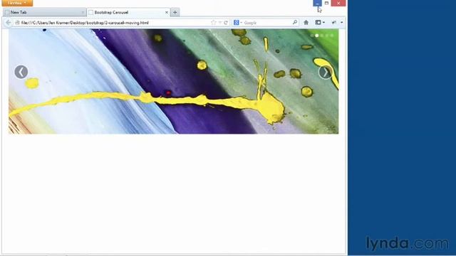 Bootstrap Adding to Your Site 09 Planning the image carousel and prepping images смотреть онлайн