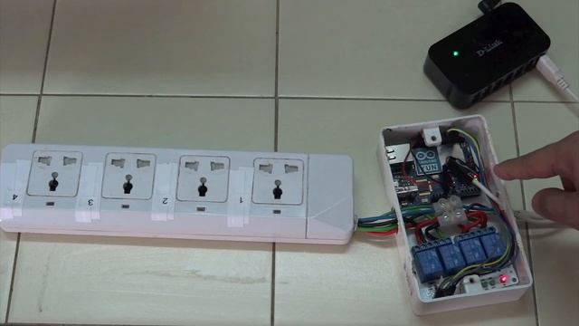 Setup and Demo of Arduino YUN powered Web Controlled Power strip - Baba Awesam смотреть онлайн