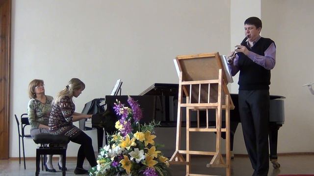 Ф. Пуленк - Соната для кларнета и фортепиано , 3 часть смотреть онлайн