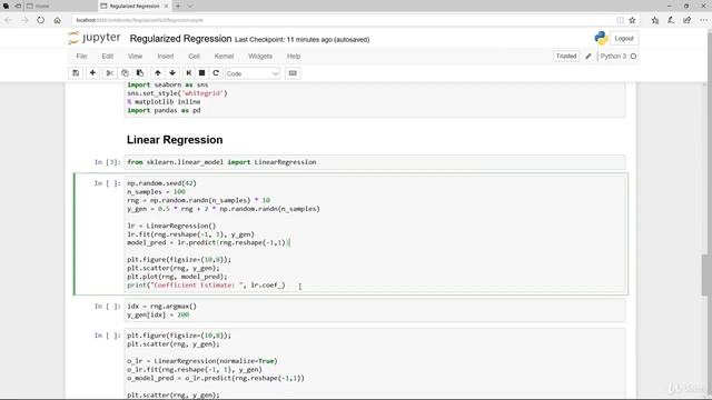 Machine learning with Python | Full Course | Regularised Method for Regression смотреть онлайн