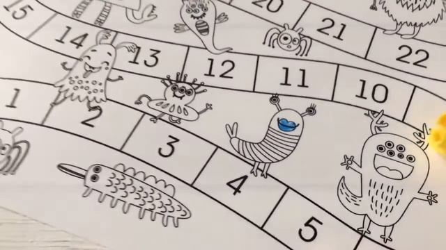 Многоразовая раскраска-коврик Монстрики 33*23 см mr-120, Бумба смотреть онлайн