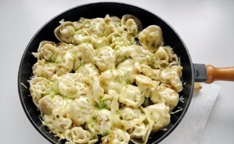 ПЕЛЬМЕНИ ЖАРЕНЫЕ ПОД СЫРОМ смотреть онлайн