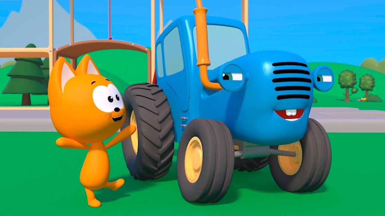 Гараж для машинок | Котэ геймз игры мультики для детей малышей смотреть онлайн