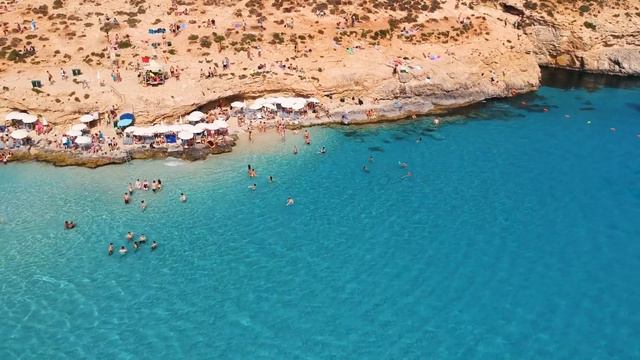 Blue Lagoon Malta • L' isola deserta di Comino • Dji Spark смотреть онлайн