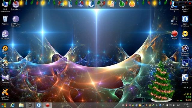 Новогодний рабочий стол! смотреть онлайн