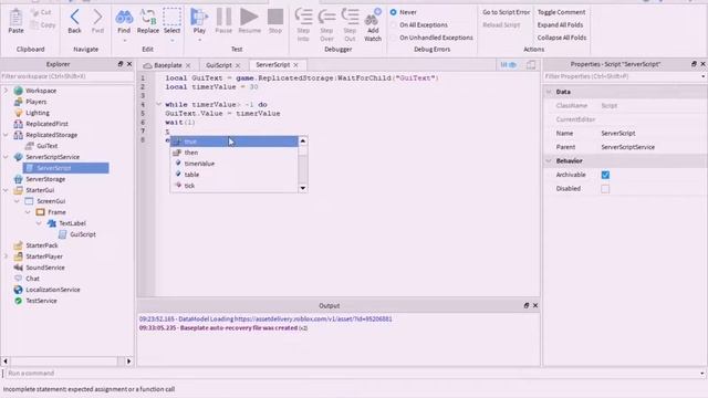 Roblox Studio: Making a simple GUI to show text or numbers. смотреть онлайн