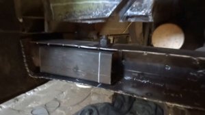 Передний лонжерон НИВА 21213. Изготовление переднего лонжерона из профильной трубы 80х80, часть 2я