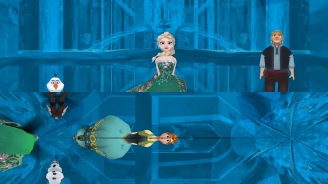 [Disney Frozen MMD] 360 Monster High Dance In Elsa's Ice Palace смотреть онлайн