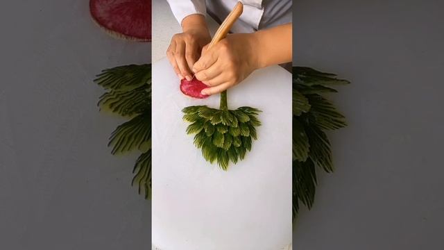 how to cutting a new style fruit and vegetable @shemafruitart смотреть онлайн