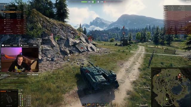 Обновление 1.21 - Тест Новой ПТ за Боевой Пропуск - KPz 3 Projekt 07 HK смотреть онлайн
