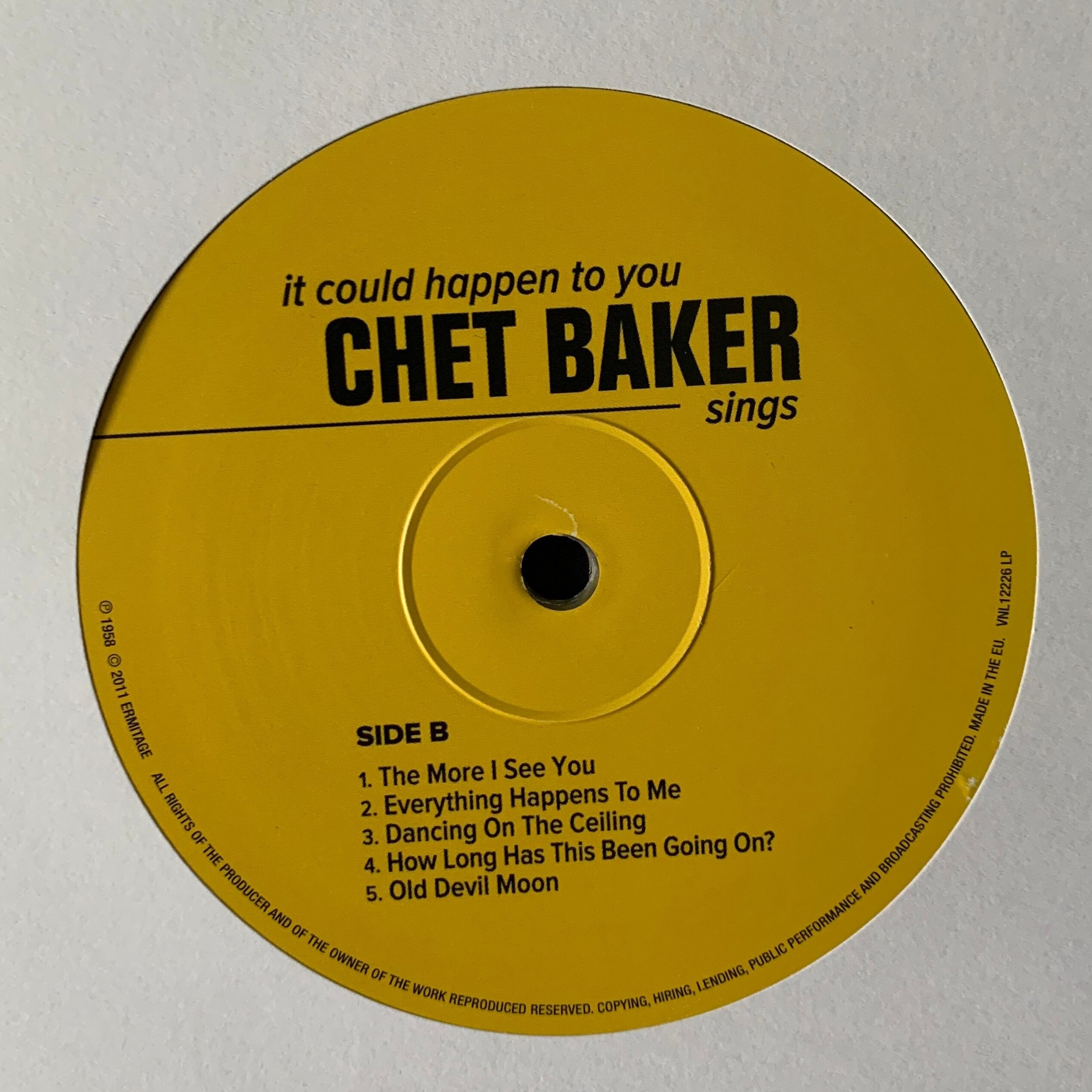 Chet Baker - Sings It Could Happen to You (Side B) смотреть онлайн