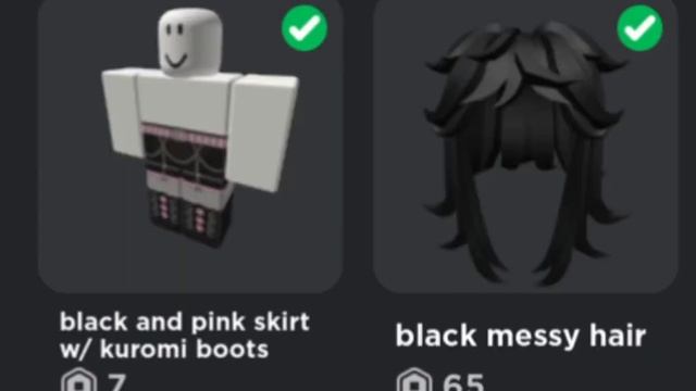 Kuromi Roblox outfit смотреть онлайн