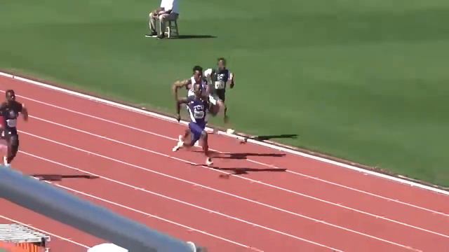 Jaq Hall 100m @ Texas Relays 2017 смотреть онлайн