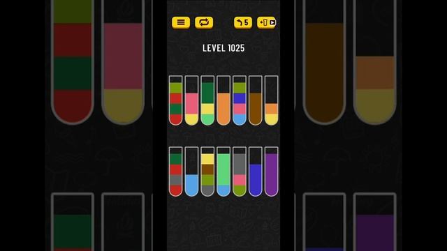 Water Sort Puzzle Level 1025
