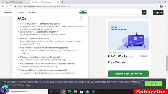 GeeksforGeeks Free Courses With Certificate | Web Development | Java | Python | Vamm Academy смотреть онлайн
