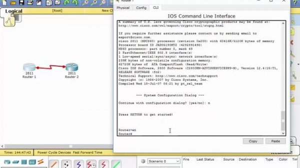 Configuring a Serial Interface Connection Between Two Routers - Cisco CCNA Training