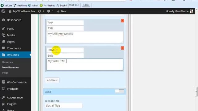 Resume Builder - Plugin for WordPress смотреть онлайн