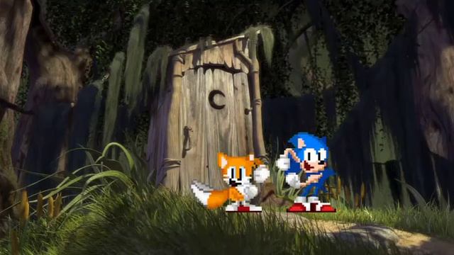 Соник и Тэйлз флексят в разных местах смотреть онлайн