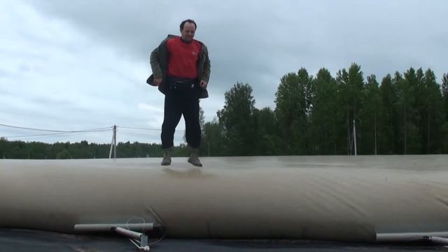 ABONO - закрытые гибкие резервуары до 7000м3 для хранения навоза смотреть онлайн