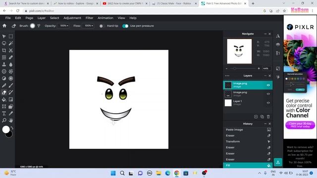 Get free face roblox | How to make your own face in roblox for free (2023) смотреть онлайн