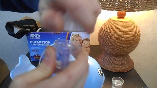 Ингалятор компрессионный, как пользоваться на примере AND CN-232 Дельфин смотреть онлайн