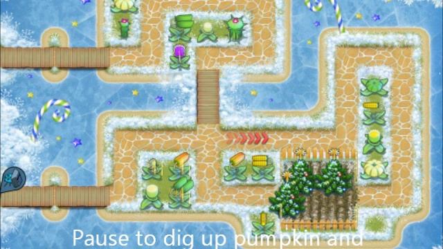 Garden Rescue Christmas level 18 General walkthrough смотреть онлайн