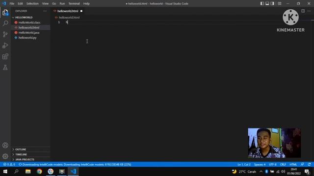 Menampilkan Hello World di 5 Bahasa Pemrograman (Indra Gunawan) смотреть онлайн