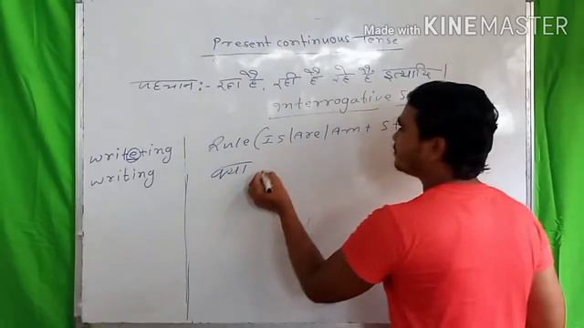 Present continuous tense and negative sentences. смотреть онлайн