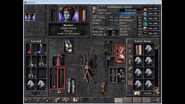 Wizardry 8: Solo fairy psionic (40) - Hostile takeover смотреть онлайн