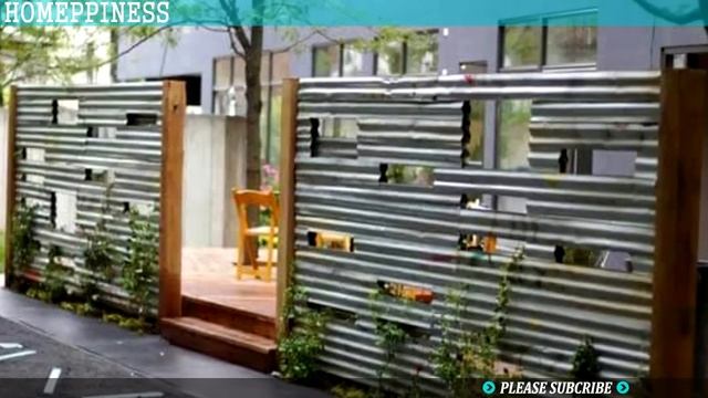 MODERN & FRESH! 25+ Modern Front Yard Fence Ideas смотреть онлайн