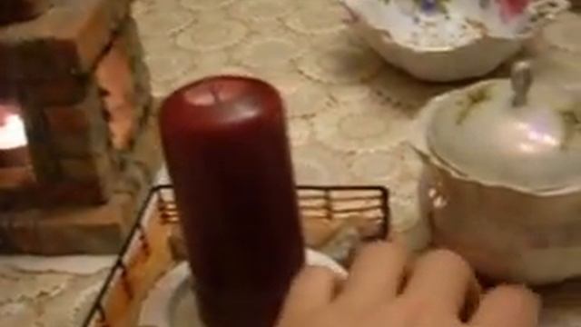 Самодельный подсвечник-камин настольный)) смотреть онлайн