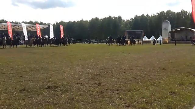 Русское Родео в Брянской области.Выступление"Калуги" смотреть онлайн