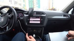 Volkswagen Tiguan.Активация нужных функций..