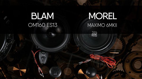 BLAM OM160 ES13 vs MOREL MAXIMO 6 MKII