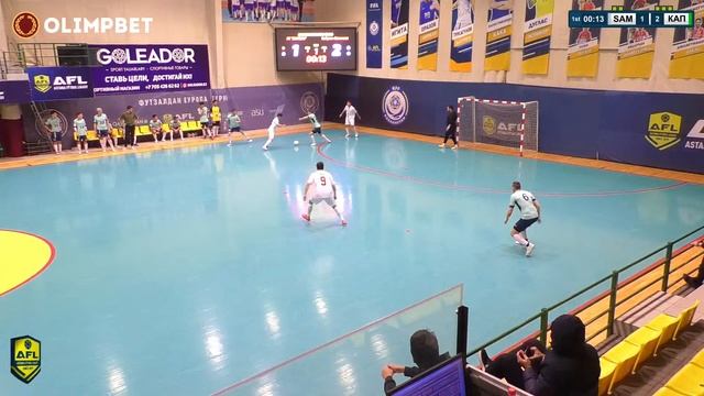 ЗИМНЕЕ ПЕРВЕНСТВО AFL 2024 I Лига. FC "SAMGAU" 3:6 Сайран-Капитал смотреть онлайн