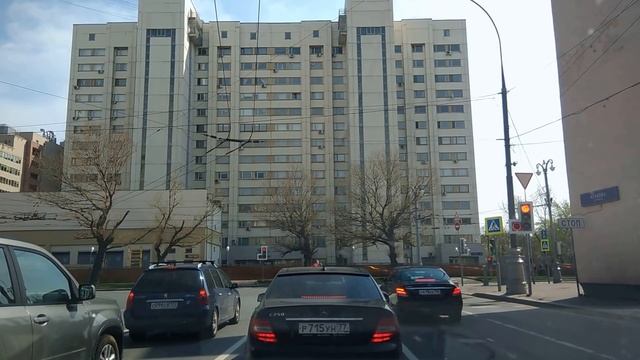 . Москва-МЕГА-Ленинский проспект-Садовое кольцо-ВАО. Поездкка на автомобиле по городу смотреть онлайн