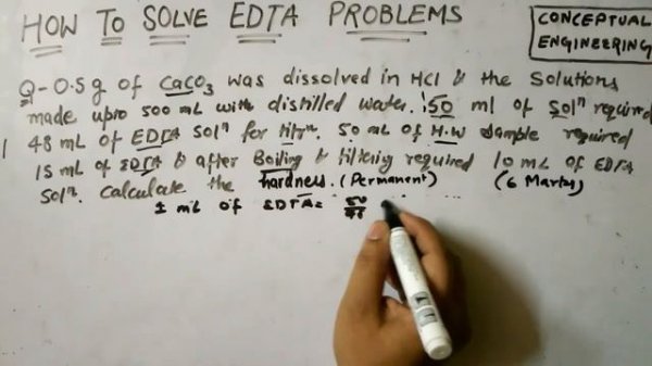 How To Solve EDTA Problems