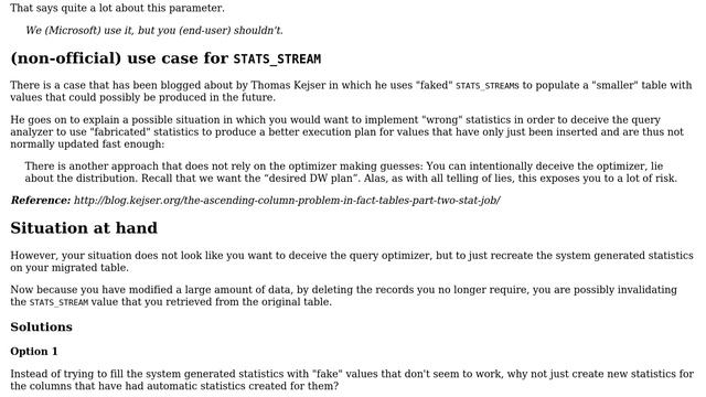 Sql server - The provided statistics stream is corrupt (2 Solutions!!) смотреть онлайн