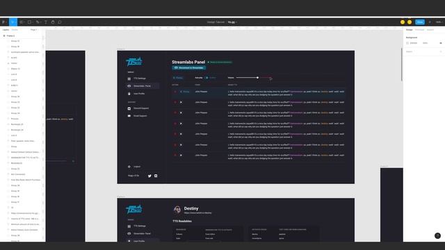 A Dark Mode UI TTS Website App Interface Concept in Figma (Redesign and Feedback) смотреть онлайн