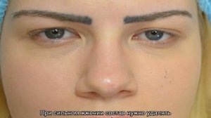 Как вывести татуаж бровей в домашних условиях