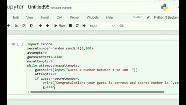How to Create a Python Number Guessing Game | @DrSridevi #python #pythonintelugu #pythoncode смотреть онлайн