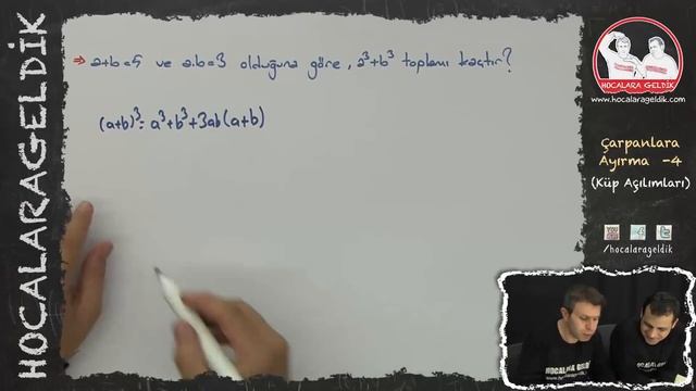 Çarpanlara Ayırma -4 (Küp Açılımları) | Matematik | Hocalara Geldik смотреть онлайн