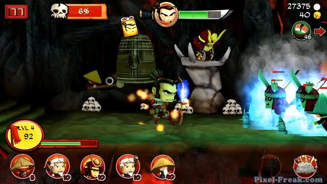 Samurai Vs. Zombies Defense Walkthrough / Guide - Waves 61 - 70 смотреть онлайн