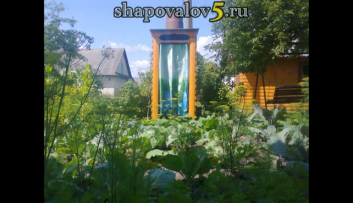 Летний душ, своими руками,видеоурок