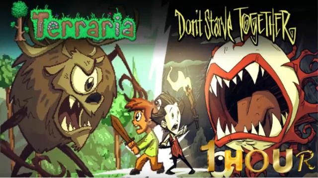 Terraria x Don't Starve Together - Boss 1 remix (Crossover) [1 Hour] смотреть онлайн