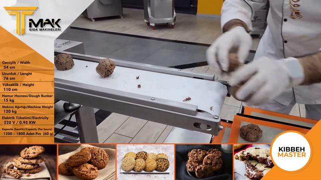 Kibbeh Master - Damla Çikolatalı Kurabiye Makinesi