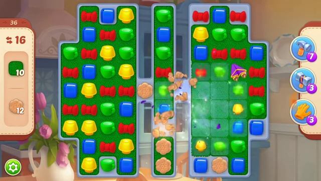 Homescapes Walkthrough Level 36 \ Прохождение Homescapes уровень 36 смотреть онлайн